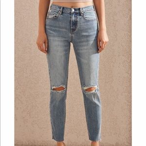 Pacsun Jukebox Blue Vintage Icon Mom Jeans